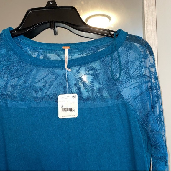 NWT Free People Lace Top - Picture 5 of 7